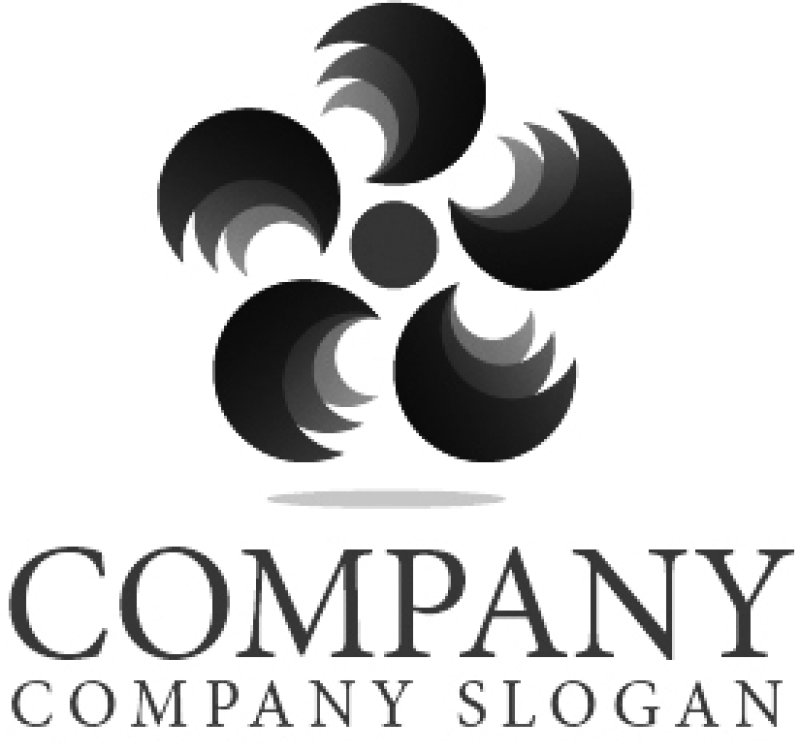 画像4: 水・回転・波・グラデーション・ロゴ・マークデザイン558 (4)