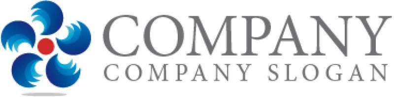 画像5: 水・回転・波・グラデーション・ロゴ・マークデザイン558 (5)