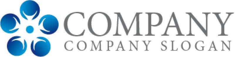 画像5: 花・輪・水・グラデーション・ロゴ・マークデザイン560 (5)