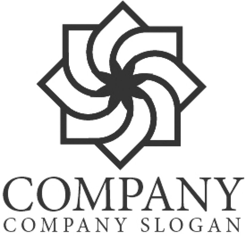 画像4: 花・風車・回転・ロゴ・マークデザイン567 (4)