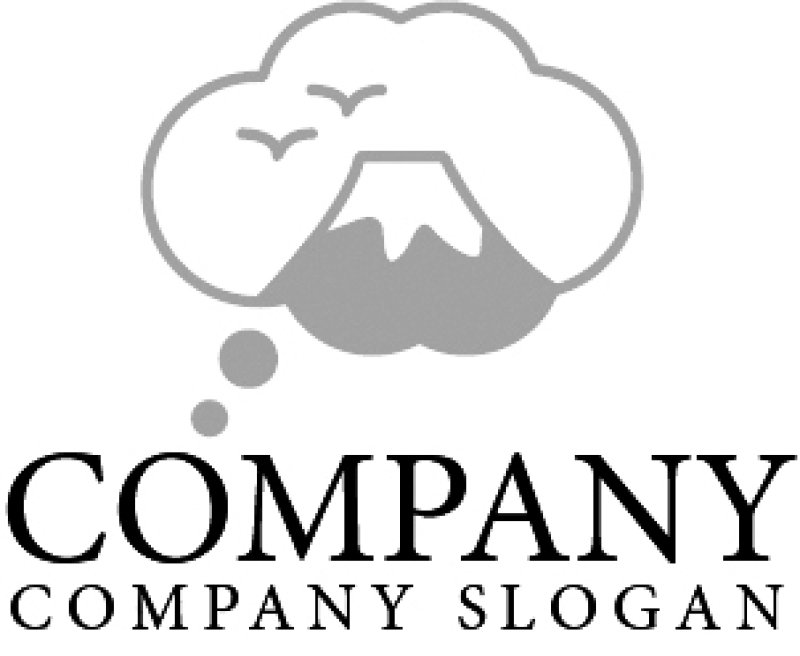 画像4: 夢・富士・鳥・かわいい・ロゴ・マークデザイン568 (4)