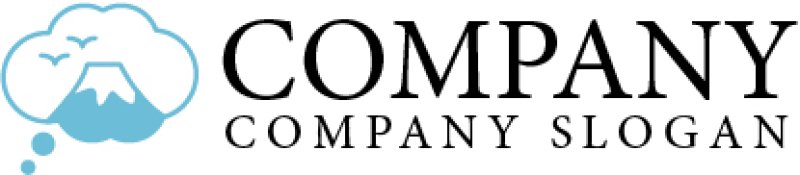 画像5: 夢・富士・鳥・かわいい・ロゴ・マークデザイン568 (5)