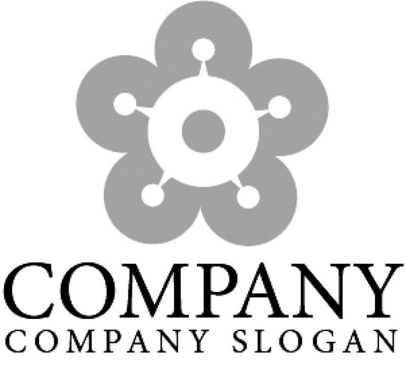 画像4: 葉・花・輪・集合・ロゴ・マークデザイン585 (4)