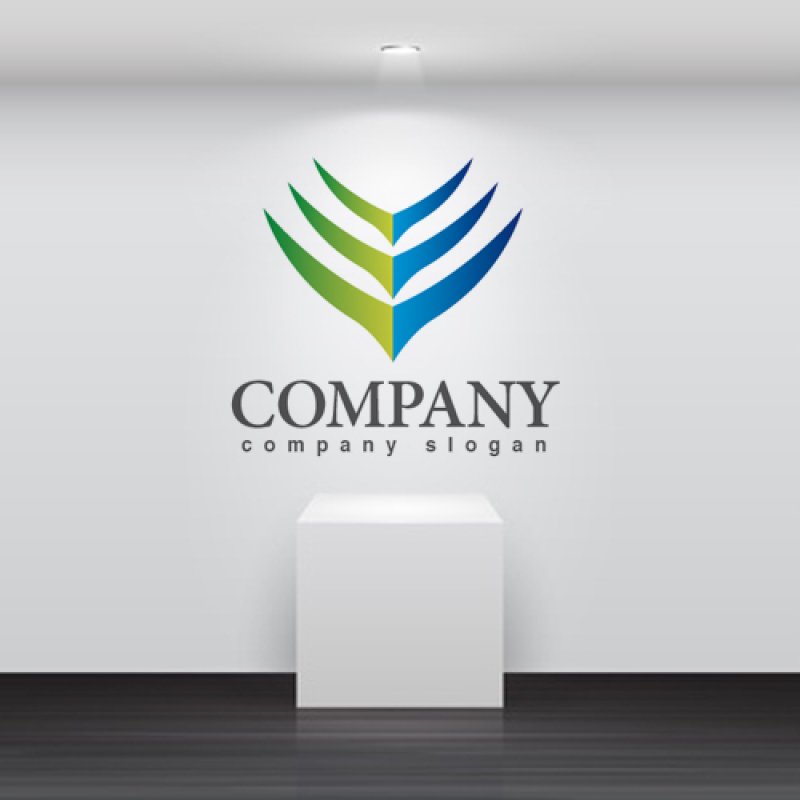 画像2: 羽・葉・波・ロゴ・マークデザイン595 (2)