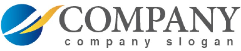 画像5: 風・地球・曲線・グラデーション・ロゴ・マークデザイン596 (5)