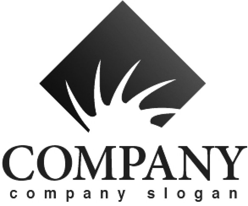 画像4: 太陽・四角・空・グラデーション・ロゴ・マークデザイン609 (4)