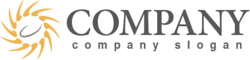 画像5: 太陽・曲線・回転・ロゴ・マークデザイン601 (5)