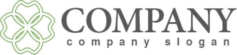 画像5: 四つ葉・ハート・花・線・ロゴ・マークデザイン617 (5)