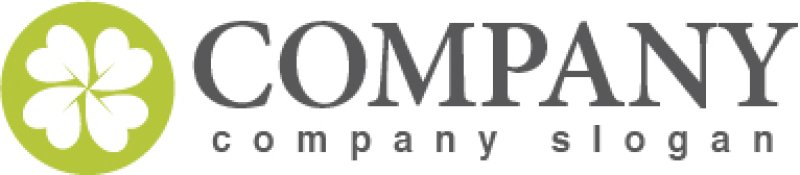 画像5: 葉・四葉・輪・成長・ロゴ・マークデザイン636 (5)