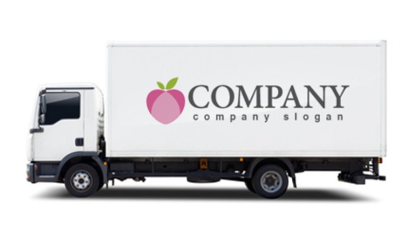 画像6: 葉・桃・ハート・かわいい・ロゴ・マークデザイン651 (6)