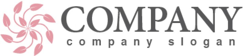 画像5: 回転・葉・成長・線・ロゴ・マークデザイン669 (5)