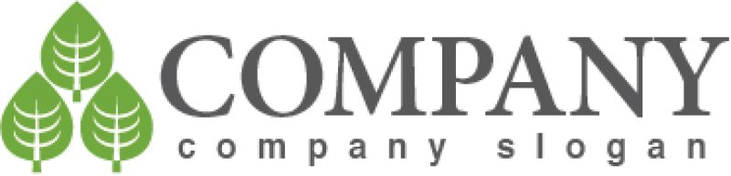 画像5: 葉・植物・成長・木・森・ロゴ・マークデザイン691 (5)