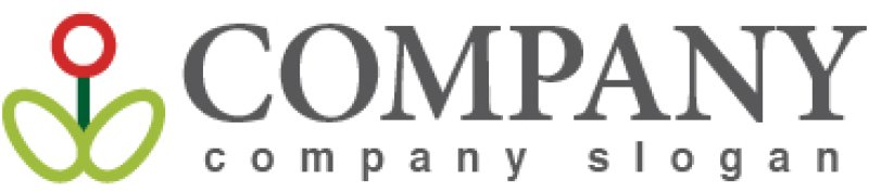 画像5: 葉・花・線・ロゴ・マークデザイン698 (5)