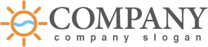 画像5: 太陽・水・波・梶・ロゴ・マークデザイン703 (5)