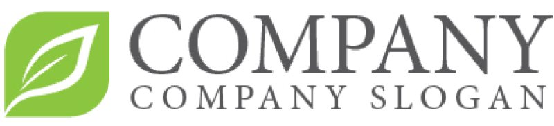 画像5: 葉・曲線・成長・緑・ロゴ・マークデザイン718 (5)