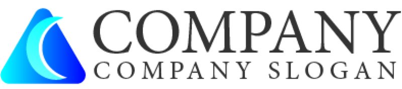 画像5: 三角・山・月・グラデーション・ロゴ・マークデザイン722 (5)