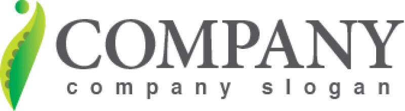 画像5: 葉・豆・曲線・人・ロゴ・マークデザイン736 (5)