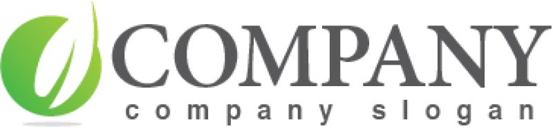 画像5: 葉・輪・曲線・上昇・ロゴ・マークデザイン741 (5)