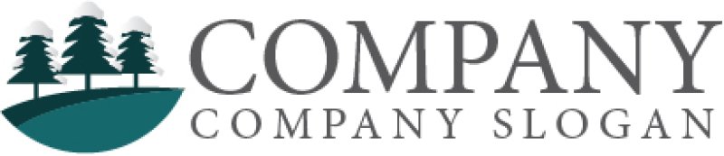 画像5: 木・道・並木・雪・ロゴ・マークデザイン745 (5)