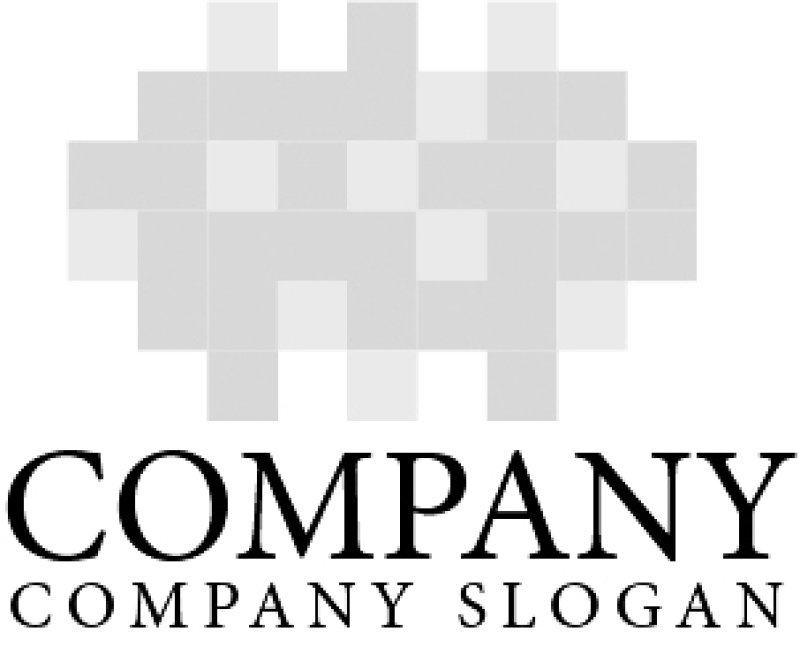 画像4: 雲・ピクセル・ロゴ・マークデザイン777 (4)