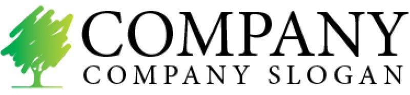 画像5: 葉・木・フリーハンド・グラデーション・ロゴ・マークデザイン781 (5)