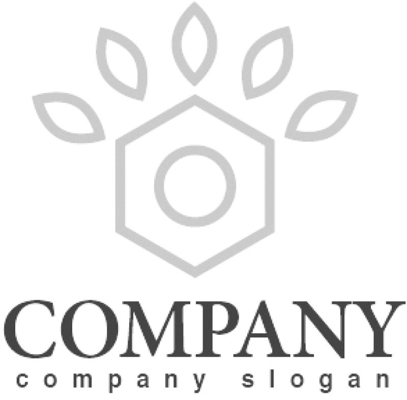 画像4: 六角形・葉・太陽・ロゴ・マークデザイン783 (4)