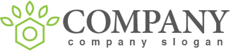 画像5: 六角形・葉・太陽・ロゴ・マークデザイン783 (5)