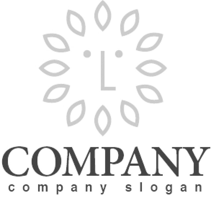 画像4: 顔・葉・太陽・かわいい・ロゴ・マークデザイン784 (4)