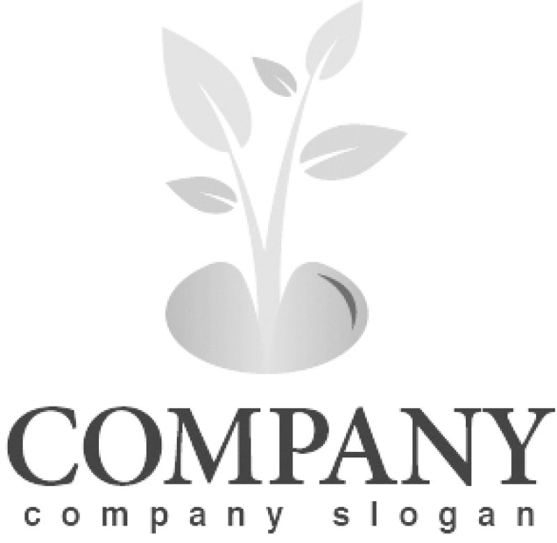 画像4: 葉・種・成長・ロゴ・マークデザイン786 (4)