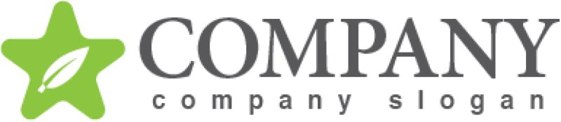 画像5: 星・葉・成長・ロゴ・マークデザイン793 (5)