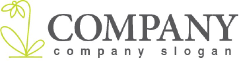 画像5: 花・線・植物・ロゴ・マークデザイン800 (5)