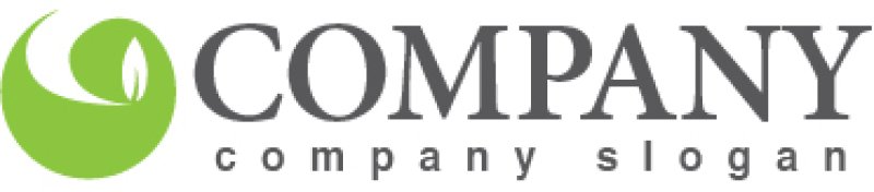 画像5: 道・曲線・葉・地球・ロゴ・マークデザイン803 (5)