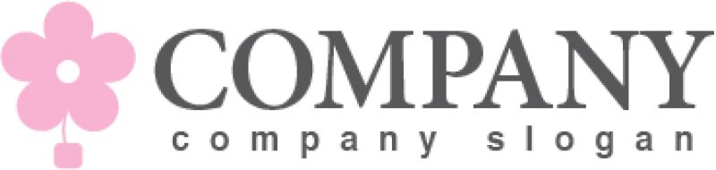 画像5: 花・鉢・かわいい・ロゴ・マークデザイン805 (5)