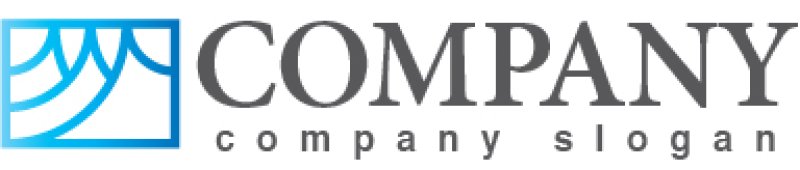 画像5: 波・四角・グラデーション・ロゴ・マークデザイン815 (5)