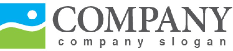 画像5: 波・太陽・四角・ロゴ・マークデザイン816 (5)