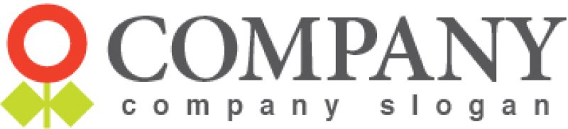 画像5: 花・輪・かわいい・ロゴ・マークデザイン817 (5)