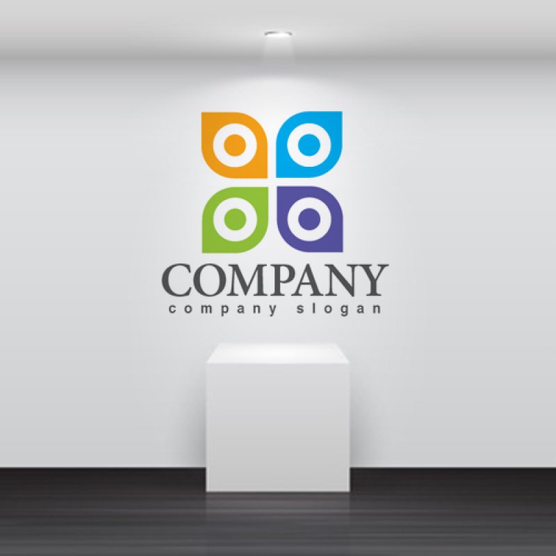 画像3: 花・葉・輪・ロゴ・マークデザイン818 (3)