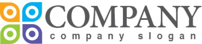 画像2: 花・葉・輪・ロゴ・マークデザイン818 (2)