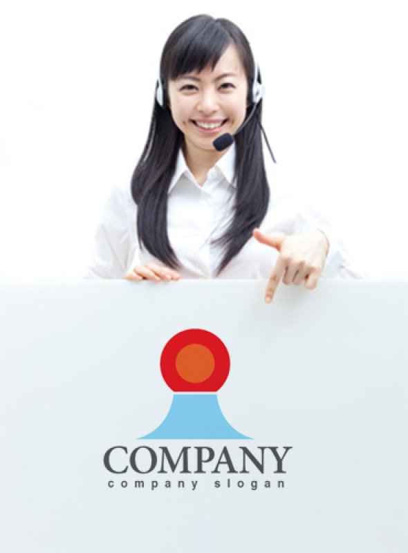 画像3: 富士・山・太陽・輪・ロゴ・マークデザイン833 (3)