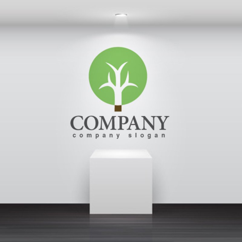 画像2: 木・成長・輪・上昇・ロゴ・マークデザイン838 (2)