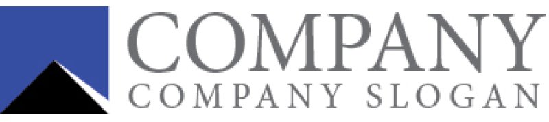 画像5: 山・四角・ピラミッド・ロゴ・マークデザイン840 (5)