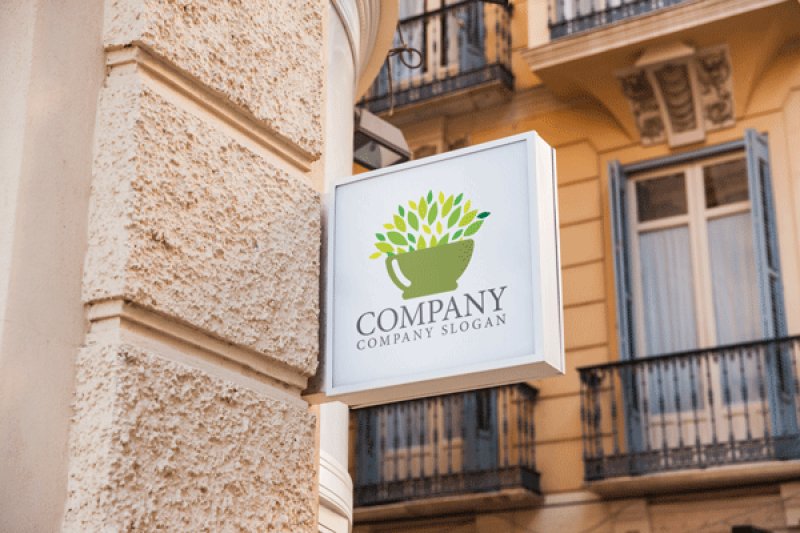 画像2: 葉・お茶・植木・ロゴ・マークデザイン856 (2)