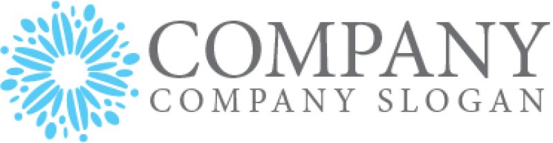 画像7: 花・風車・輪・ロゴ・マークデザイン860 (7)