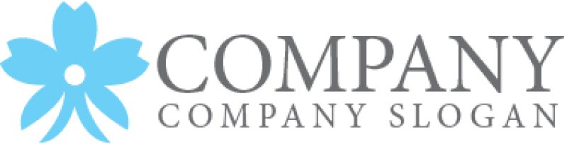 画像6: 花・桜・人・ロゴ・マークデザイン868 (6)