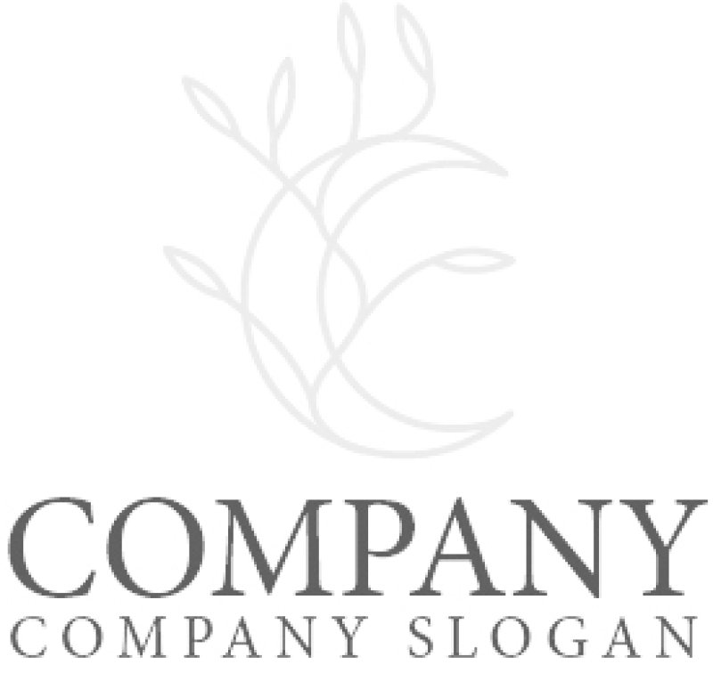 画像5: 葉・月・曲線・ロゴ・マークデザイン878 (5)