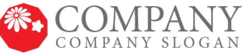 画像6: 花・和・盆・ロゴ・マークデザイン893 (6)