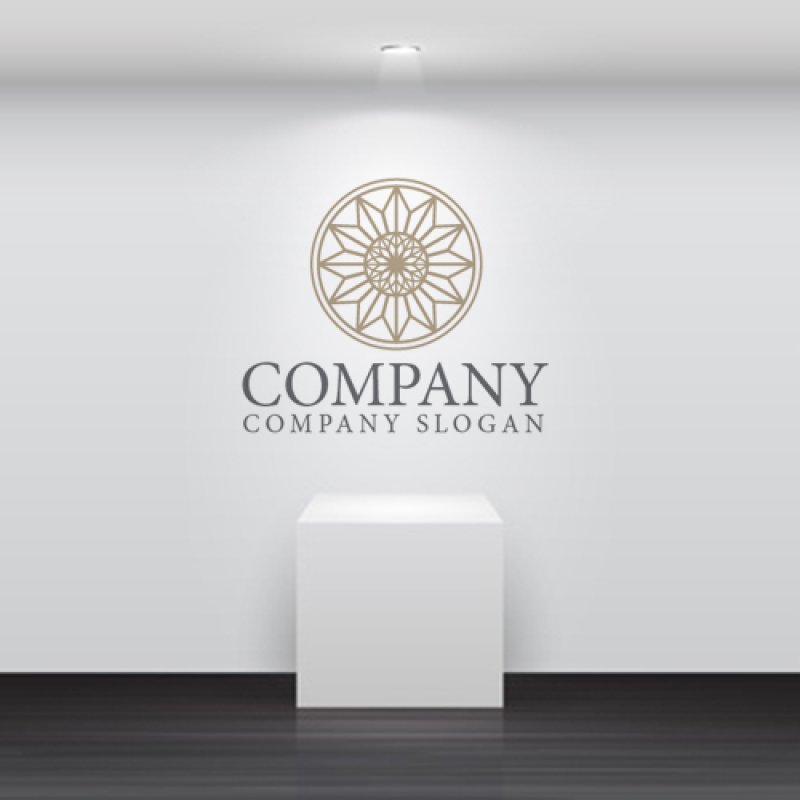 画像4: 花・輪・ロゴ・マークデザイン903 (4)