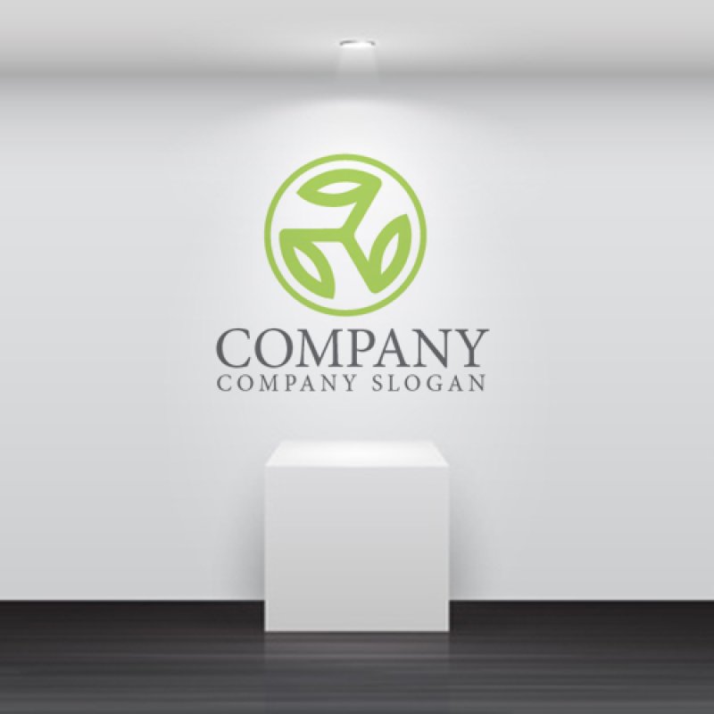 画像4: 葉・羽根・輪・ロゴ・マークデザイン924 (4)