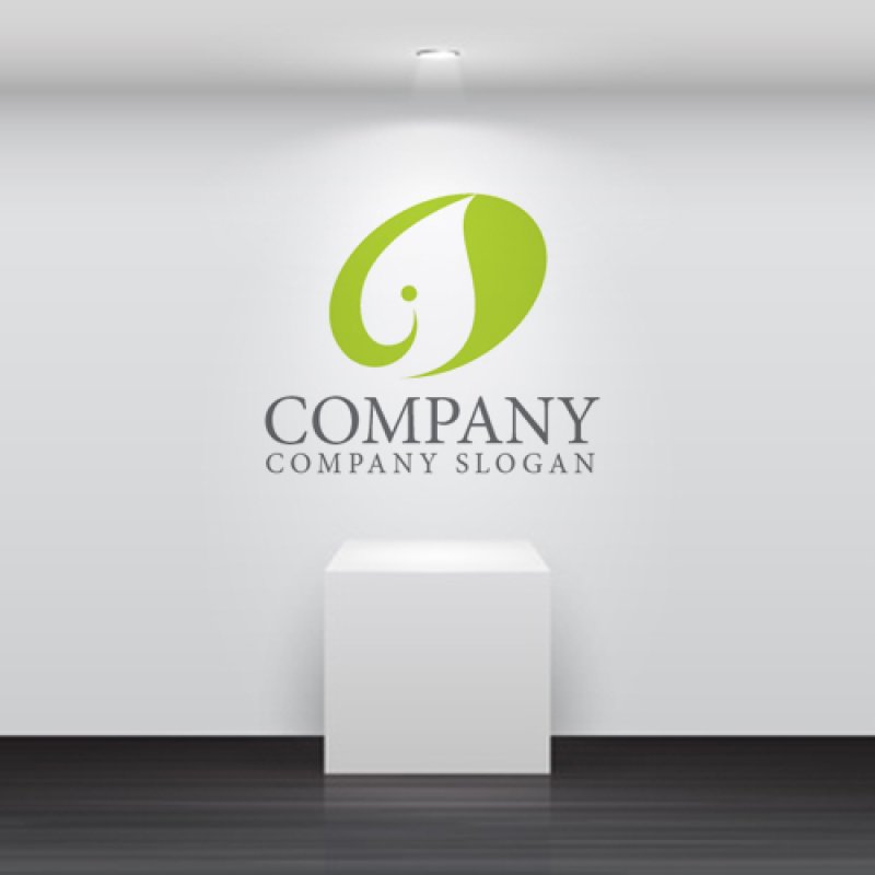 画像4: 葉・a・楕円・ロゴ・マークデザイン936 (4)