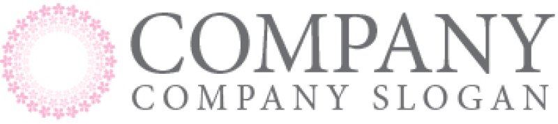 画像6: 花・輪・桜・ロゴ・マークデザイン939 (6)